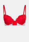 BELLE - Sutien push-up - planet red