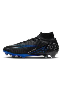MERCURIAL SUPERFLY 9 ELITE FG - Fußballschuhe für festen Untergrund - black/chrome-hyper royal