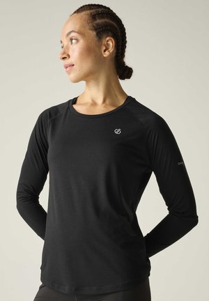 Regatta, REGATTA SERENITY LONG SLEEVE ACTIVE T-SHIRT T-SHIRTS - Longsleeve - black