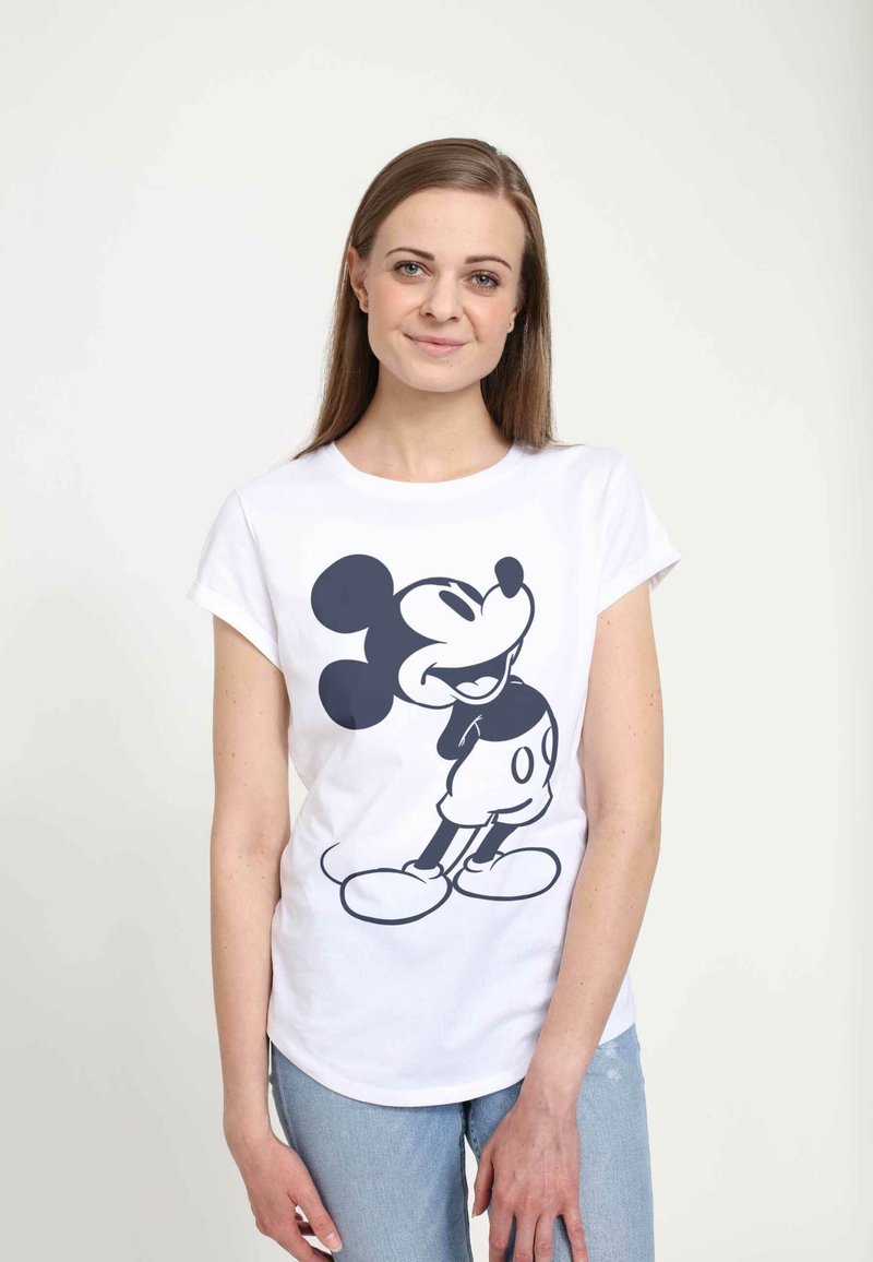 Disney MICKEY CLASSIC CLASSIC MICKEY - T-shirt med print - white