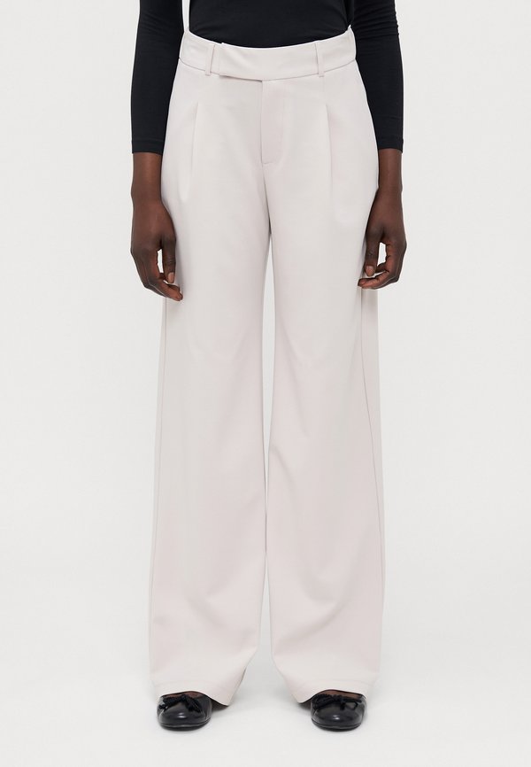 ONLRENAL PLEAT STRAIGHT  - Stoffhose - pumice stone