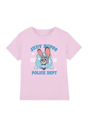 ZOOTOPIA 2 JUDY HOPPS POLICE DEPT - Print T-shirt - pink