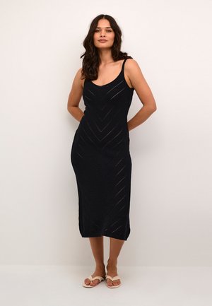 KELLY - Strickkleid - black deep