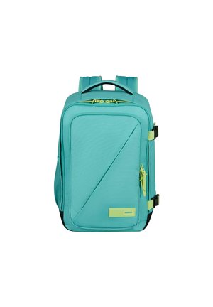 TAKECABIN - Sac à dos -  dusty turquoise lime