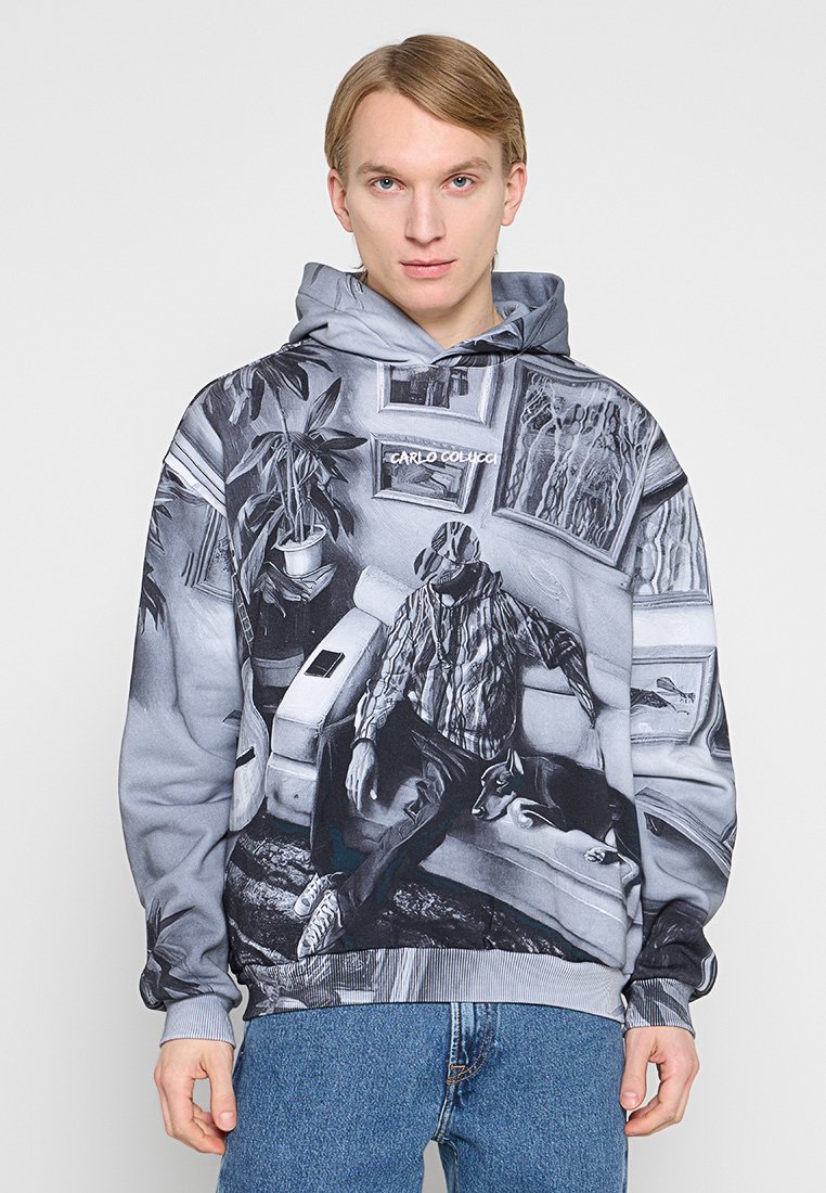 carlo colucci Hoodie zwart
