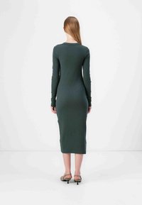 Replay DRESS - Vestito di maglina - bottle green