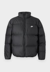 CLUB PUFFER JACKET - Dūnu jaka - black/white