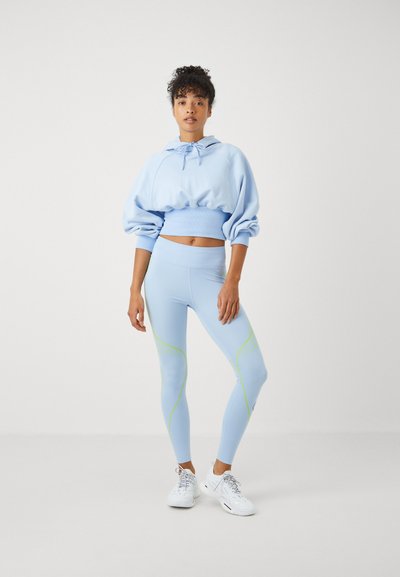 adidas by Stella McCartney HOODIE - Mikina s kapucňou - glow blue