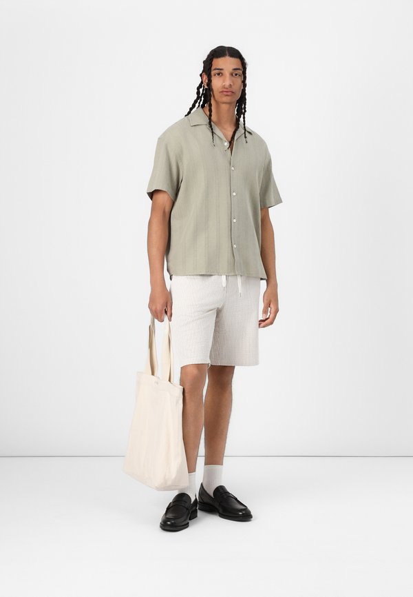 JPRCCMONTANA DOBBY  - Shirt - dried sage3