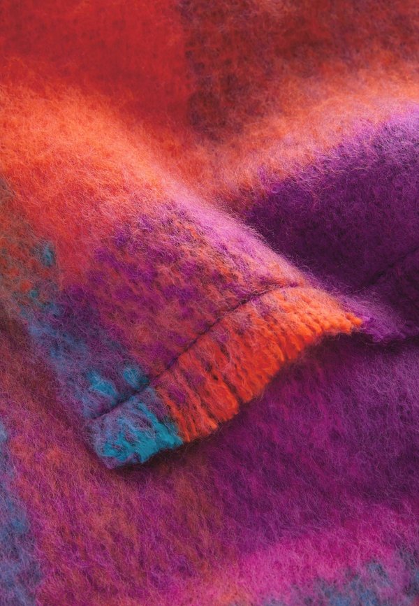 BRUSHED – Schal – purple check