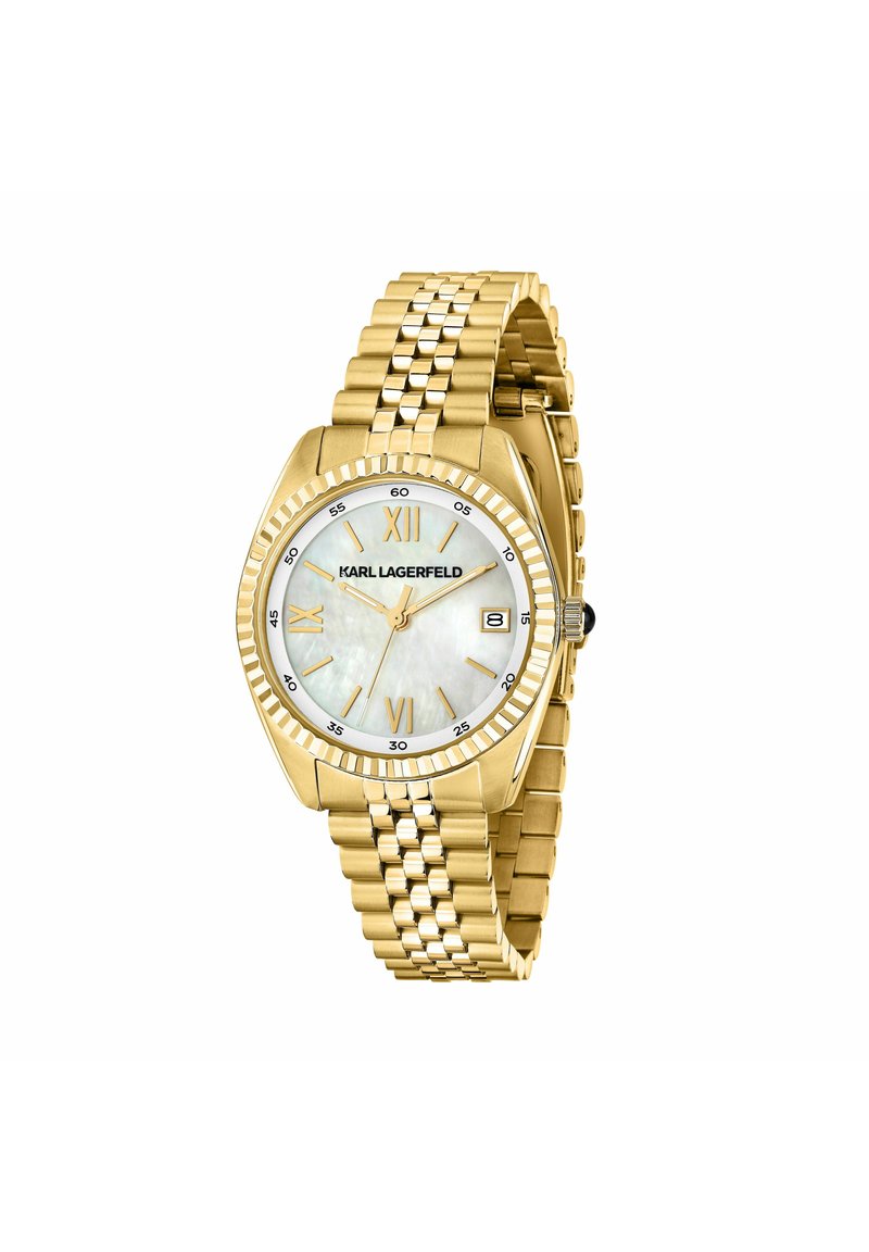 KARL LAGERFELD OROLOGIO TIMELESS CODE - Klocka - bianco/vit - Zalando.se
