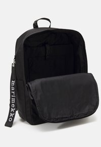 Marimekko ZIP TOP BACKPACK SOLID - Reppu - black