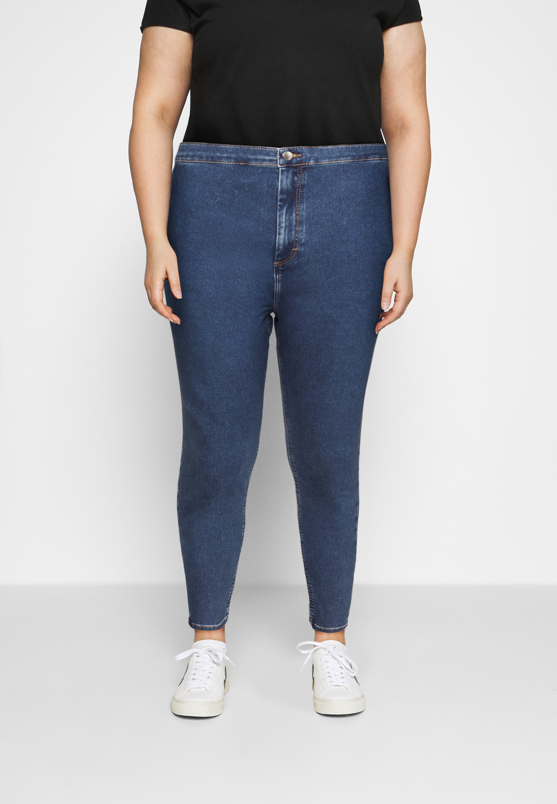 Even\u0026Odd Curvy JEGGING - Jeans Skinny Fit - blue denim/Blauw  denim/bluedenim - Zalando.nl