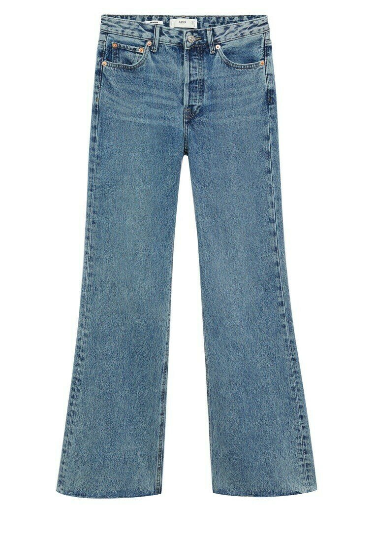 Mango Flared Jeans blauw