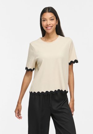 VILA, Short Sleeved VICALISA Round neck - T-shirt print - birch