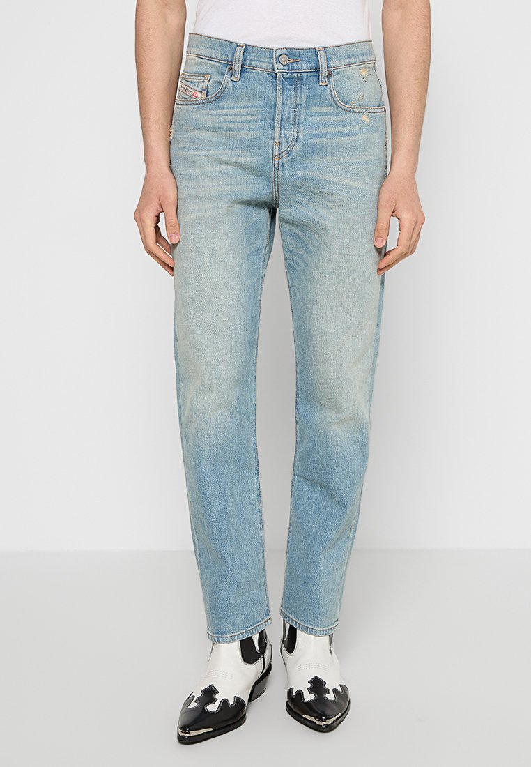 Diesel Straight leg jeans blauw Diesel Straight leg jeans blauw