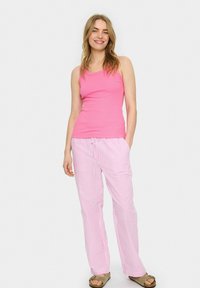 Saint Tropez ASTER TANK - Top - pink cosmos