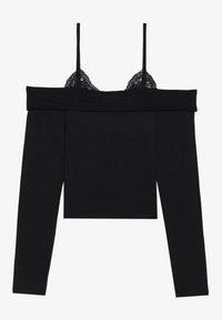 Even&Odd Topper langermet - black