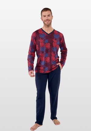 SET - Pigiama - bordeaux print