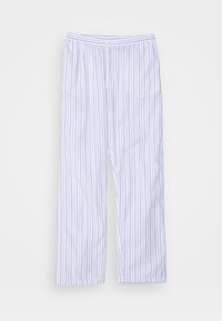 FADI PANTS - Auduma bikses - white/blue