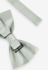 Next TEXTURED WEDDING  - Leptir-kravata - light green