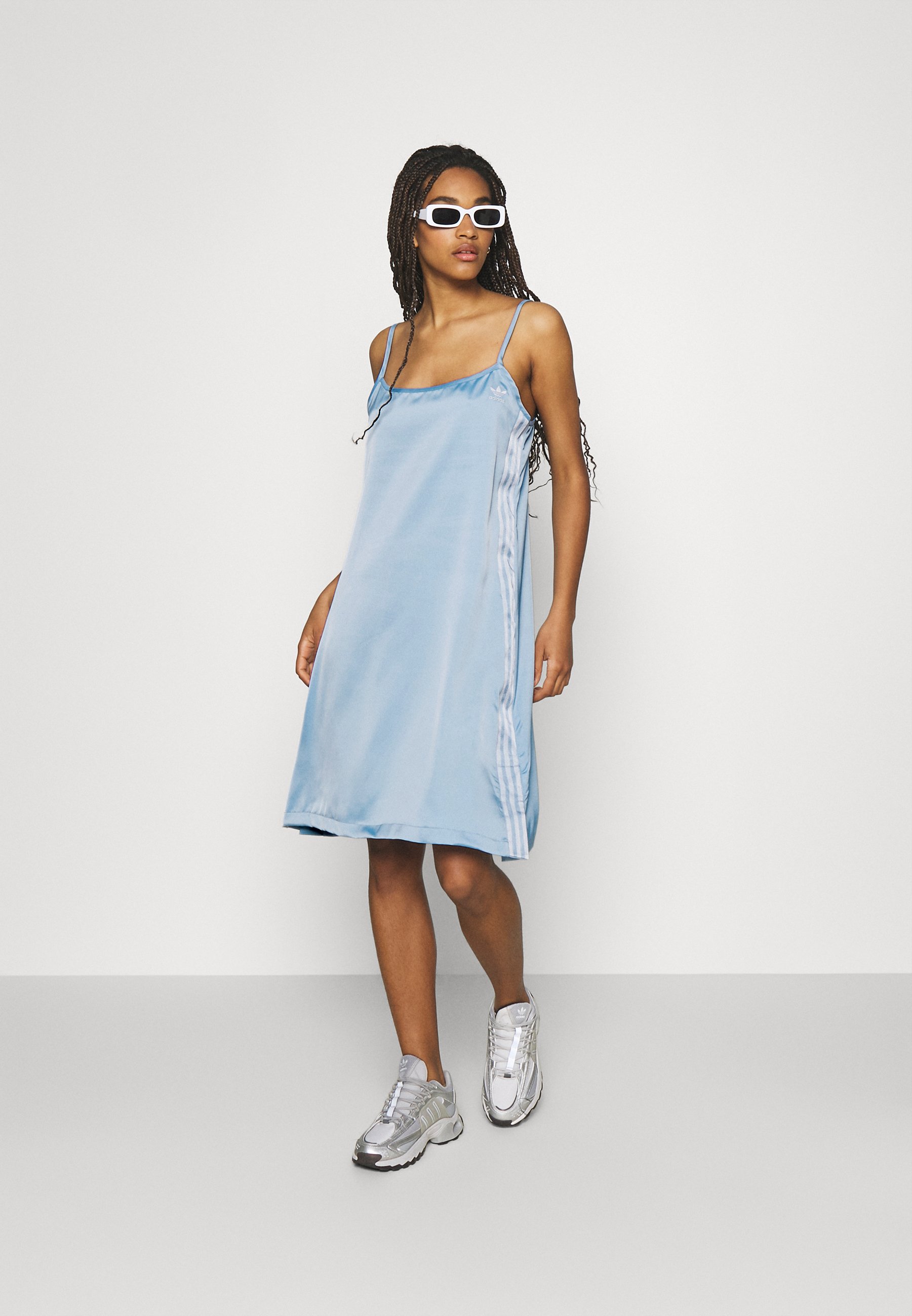 adidas Originals DRESS - Vestito estivo - ambient sky/blu - Zalando.it
