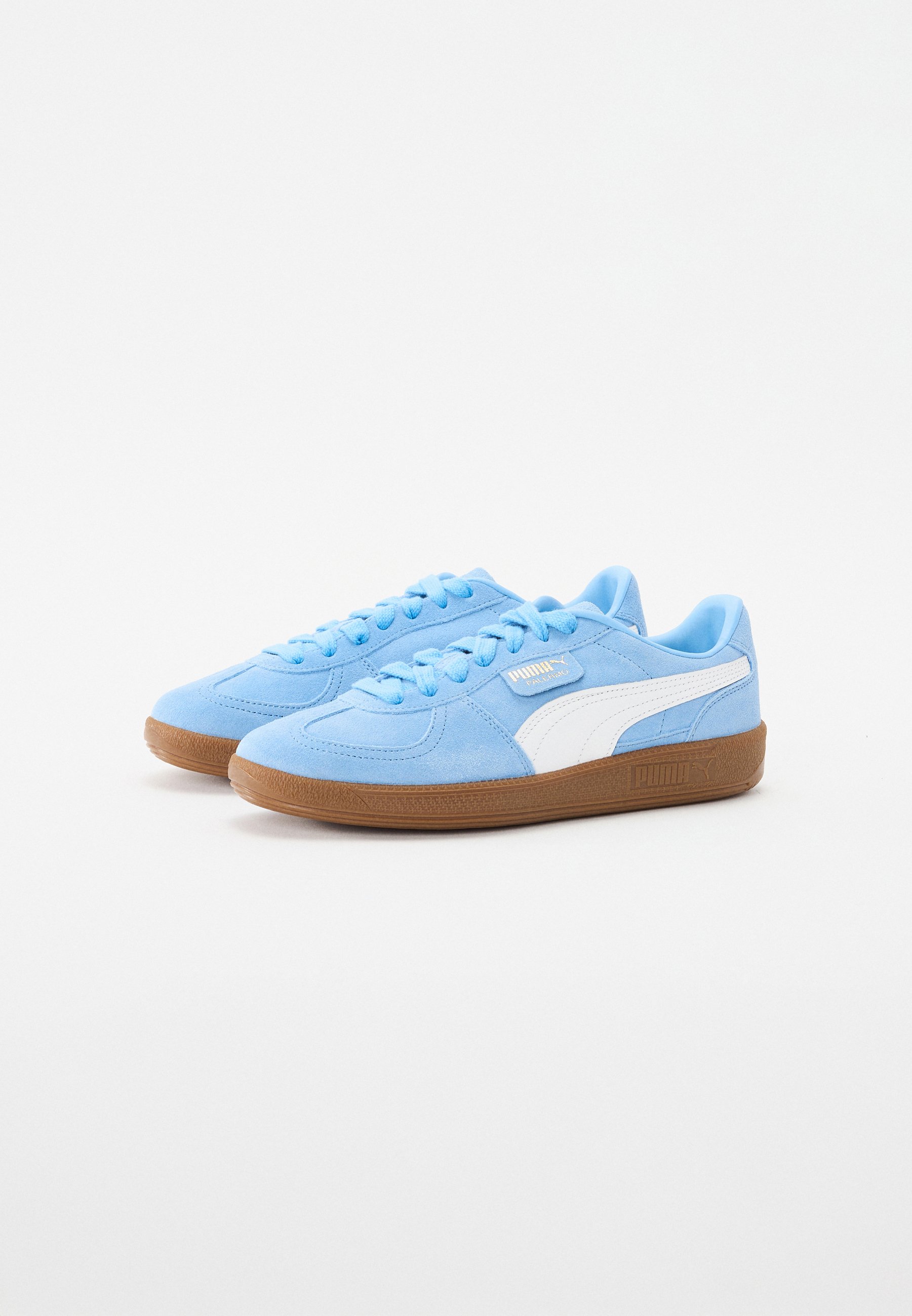 国内配送 PUMA PALERMO TEAM LIGHT BLUE/WHITE Palermo 0161 Sneakers | PUMA