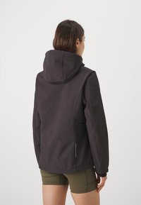 CMP ZIP HOOD - Soft shell jacket - antracite/lotus