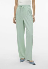 Vero Moda - Bukser - silt green Miniaturebillede 1