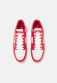 Lacoste COURT CAGE  224 - Sneakers low - red/white