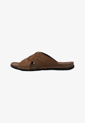 LIMMA, ARIS - Sandalias planas - camel