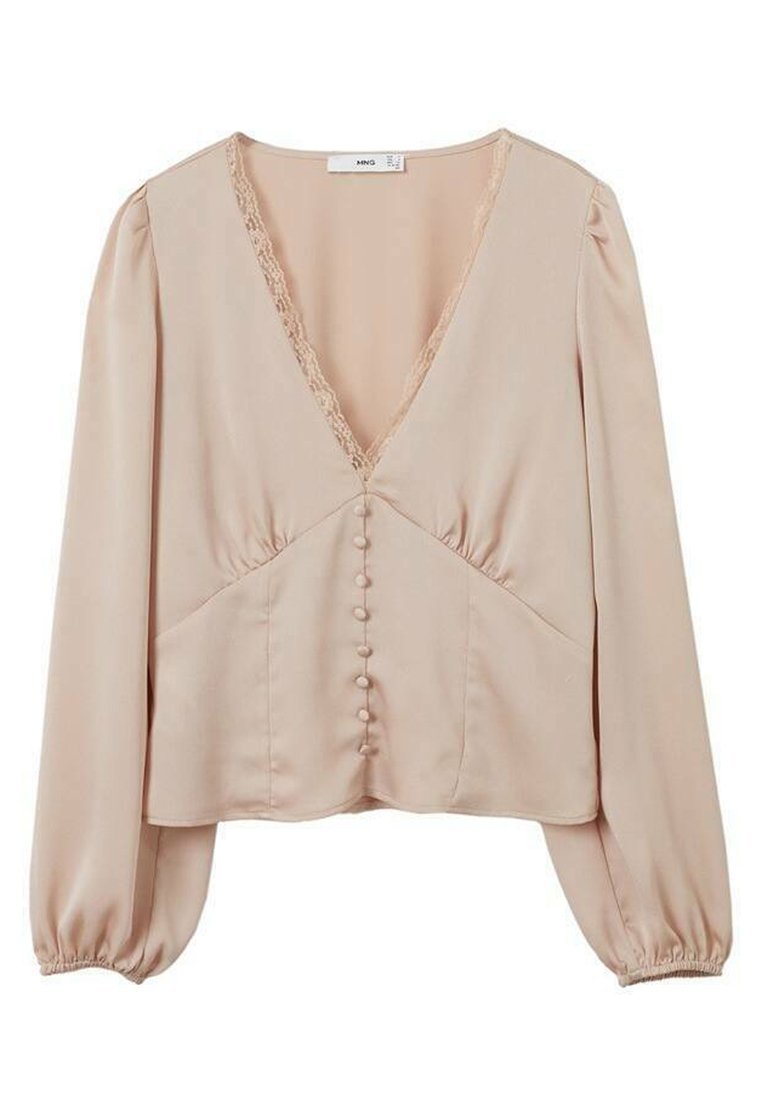Mango Blouse graniet