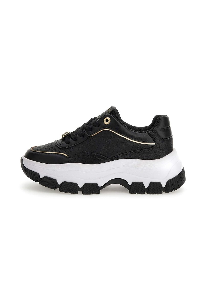 Guess BERRETT - Sneakers basse - black