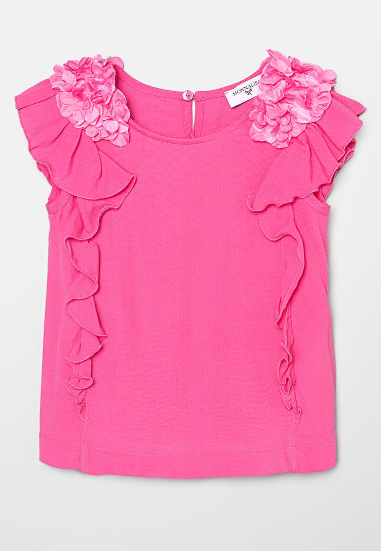 Monnalisa Blouse donkerroze