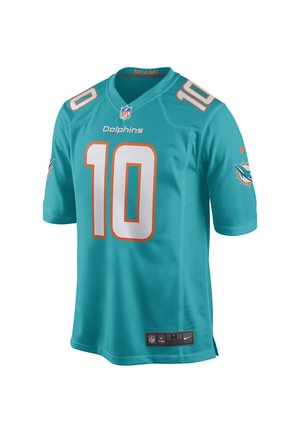 Nike Performance, NFL MIAMI DOLPHINS TYREEK HILL 10 HOME JERSEY - Спортна тениска - turbo green gt