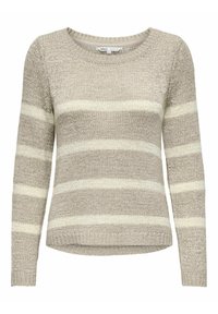 ONLGEENA XO NOOS - Pullover - simply taupe