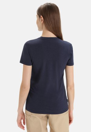 MERINO CENTRAL CLASSIC - Basic T-shirt - midnight navy