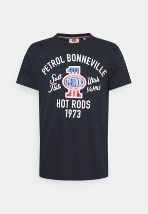 T-shirt con stampa - midnight navy