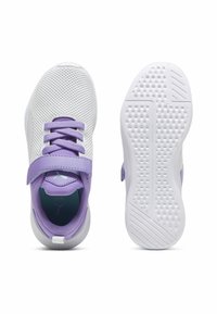 Puma FLYER RUNNER V PS - Hardloopschoenen voor op de weg - lavender alert white silver mist
