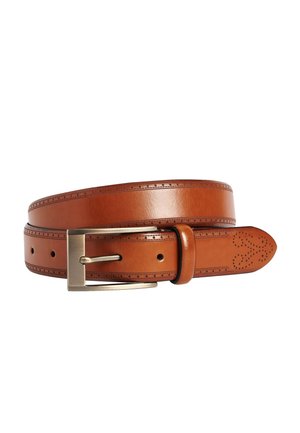 Next SIGNATURE BROGUE  - Bælter - tan brown