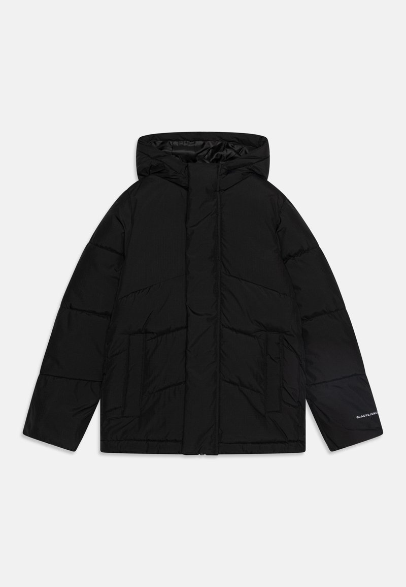 Jack & Jones Junior JJWORLD PUFFER - Zimná bunda - black