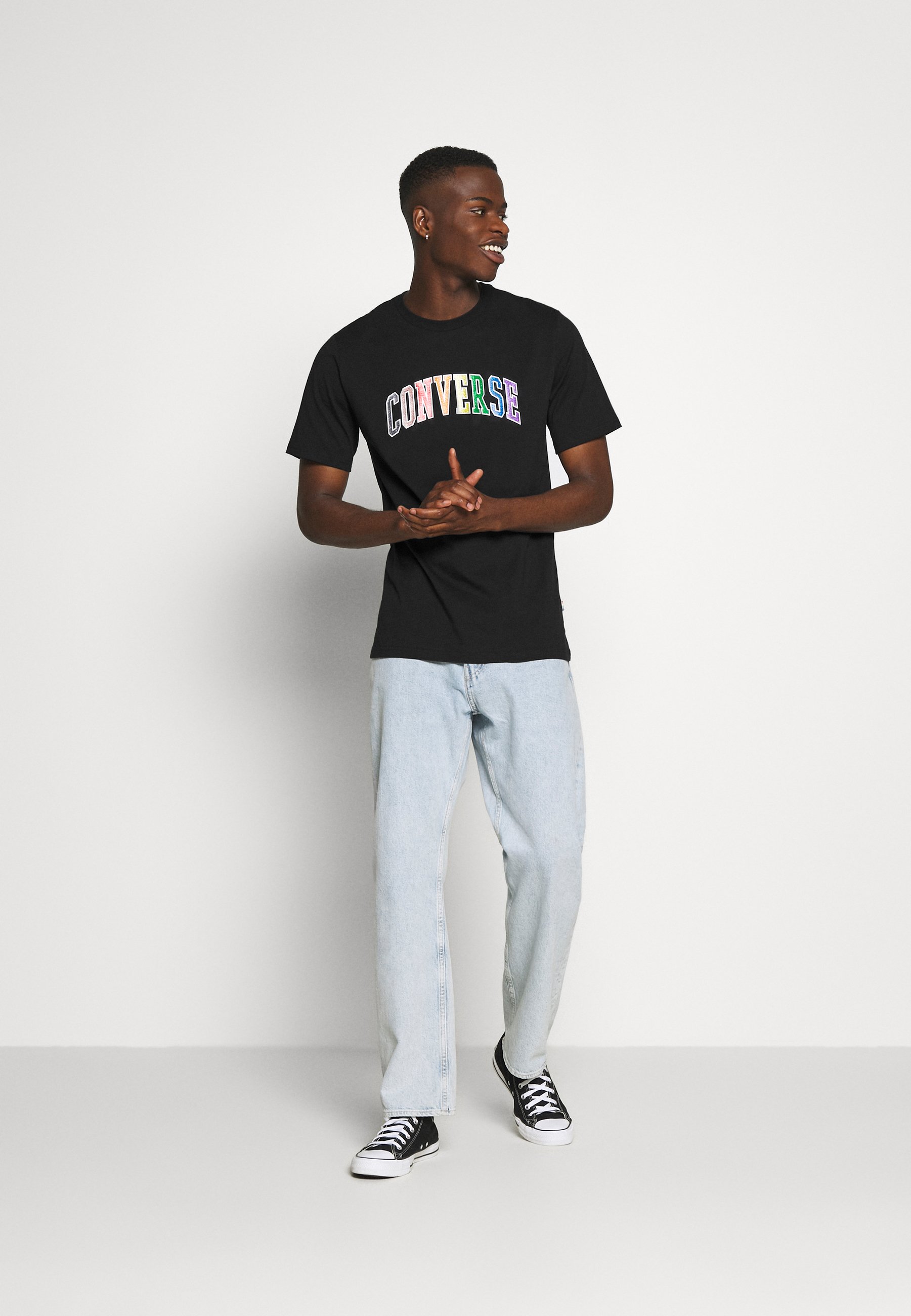 Converse glitter t shirt Clearance