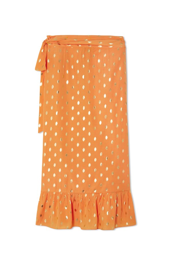 Maxi skirt - peach2