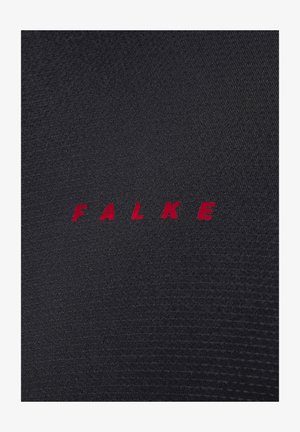 FALKE, T-SHIRT - Basic T-shirt - black