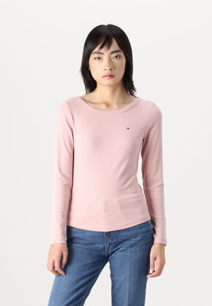 SLIM  - Long sleeved top - foggy pink