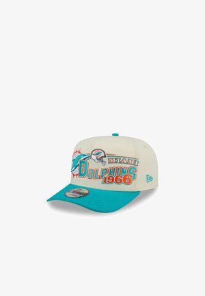 New Era, 9FIFTY AFRAME CLASSIC MIAMI DOLPHINS - Pet - beige