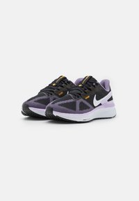 Nike Performance STRUCTURE 25 - Tenisice za cestovno trčanje - black/white/daybreak/lilac bloom/sundial