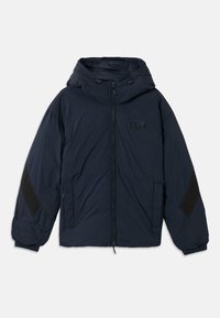 MOUNTAIN HOODED JACKET LOGO - Vinterjakke - blue