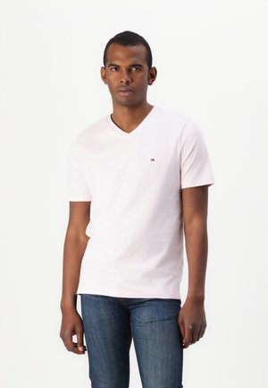 ESSENTIAL V NECK - Basic T-shirt - light pink