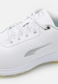 Puma Golf PHANTOMCAT NITRO  - Golfcipők - white/silver/ash gray